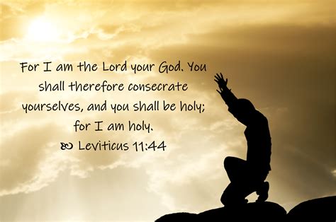 lv 11 44|Leviticus 11:44 For I am the LORD your God; consecrate .